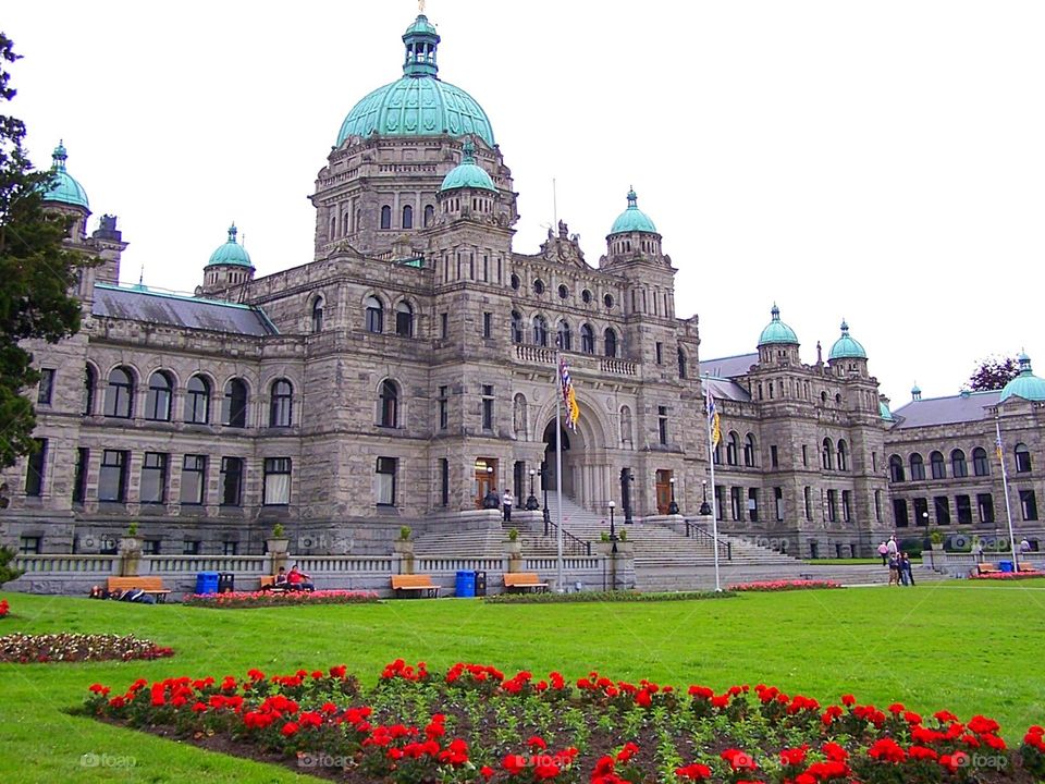  The parliament of British Columbia in Victoria, Canada