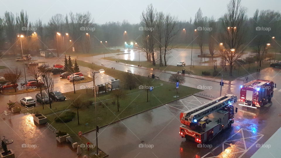 emergency fire brigade