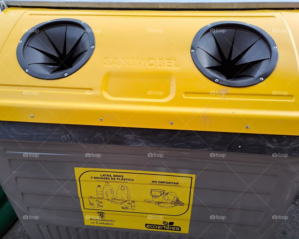 If you recycle I'm happy