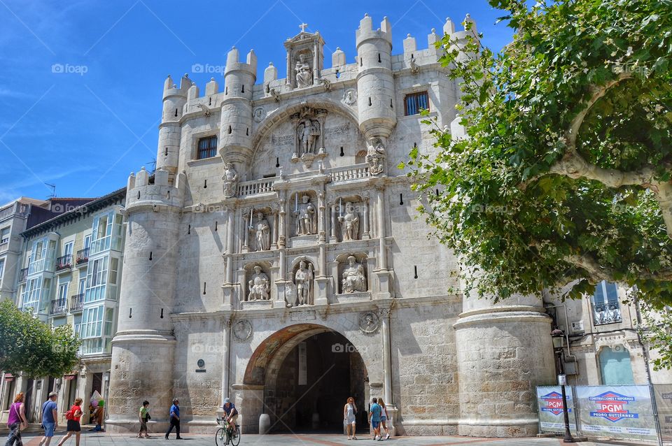 Arco de Santa María (Burgos - Spain)