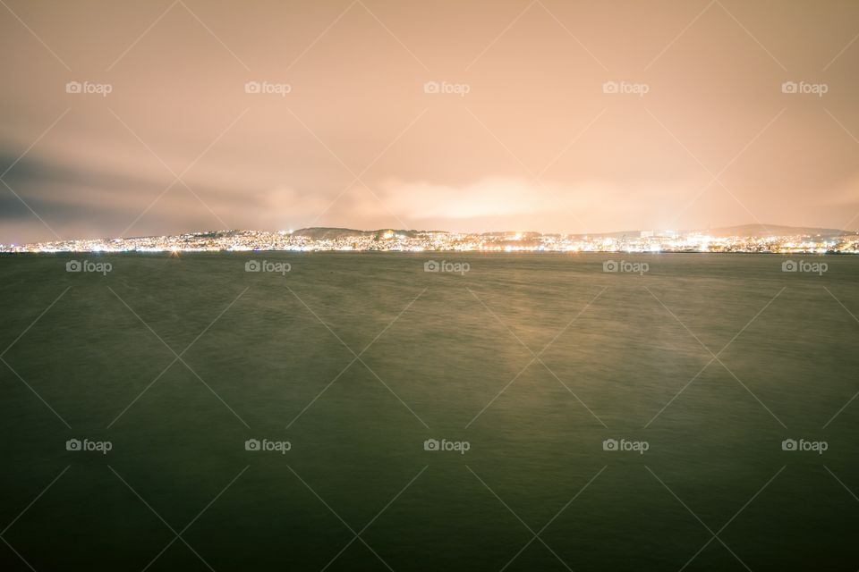 Tromsø City seen from the mainland