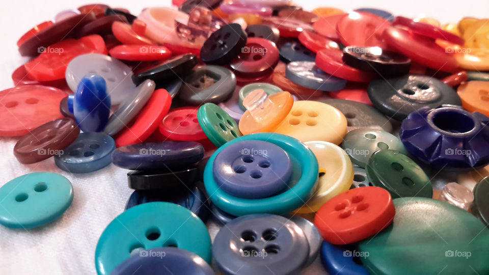 colorful buttons. colorful buttons