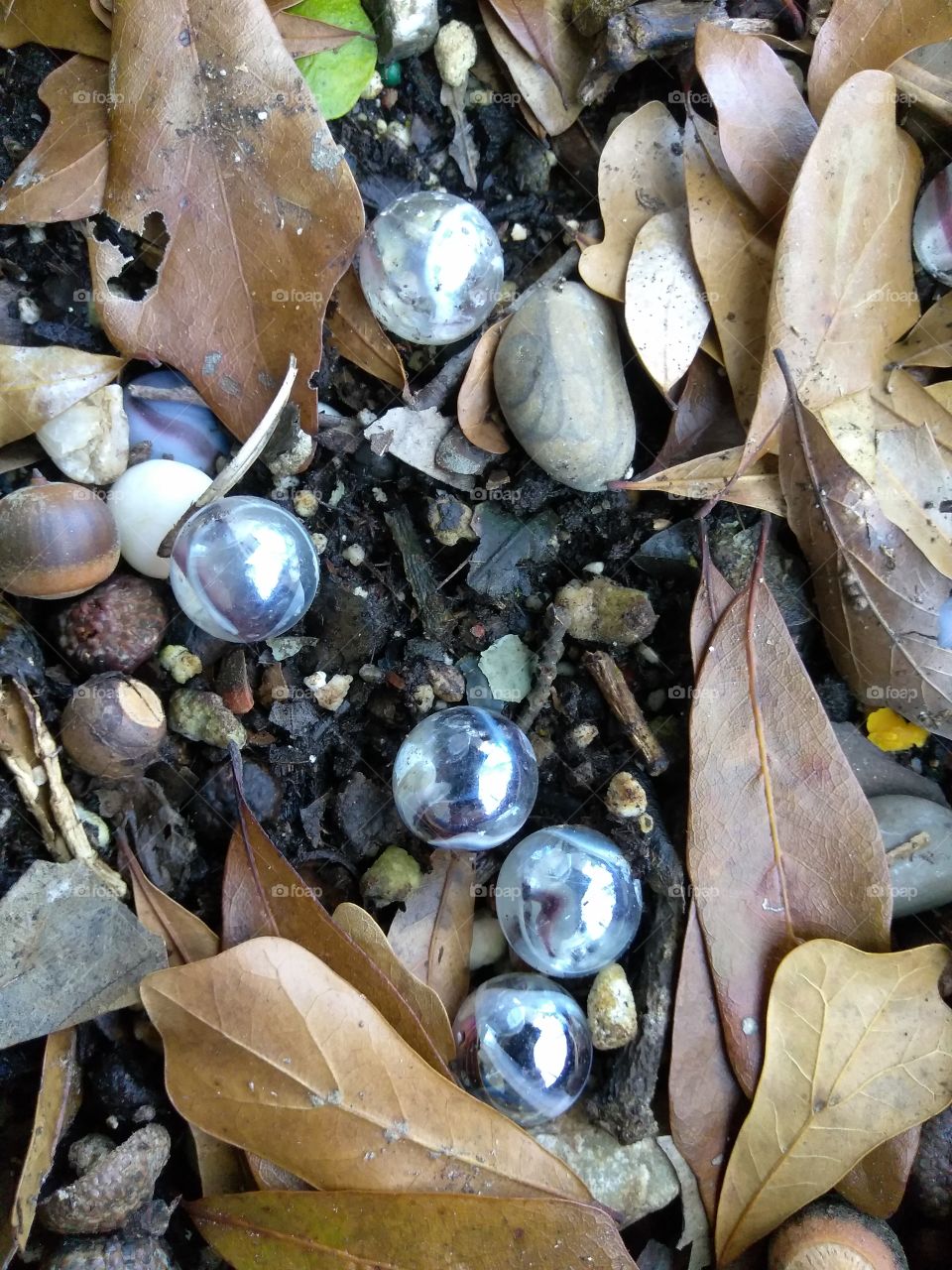 i found the marbles