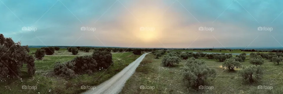 atardecer