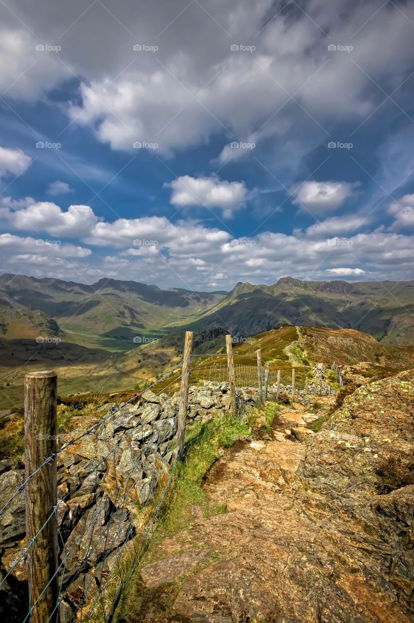 High above the lakes