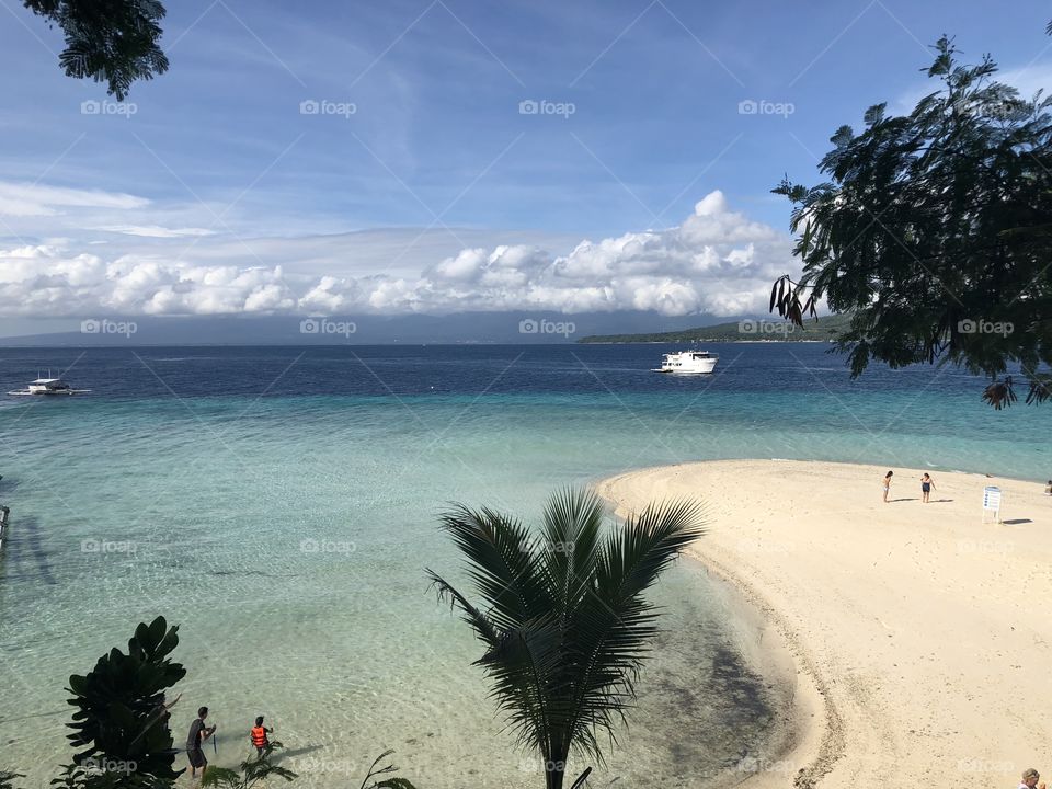 Picturesque Scenery at Sumilon Island, Philippines