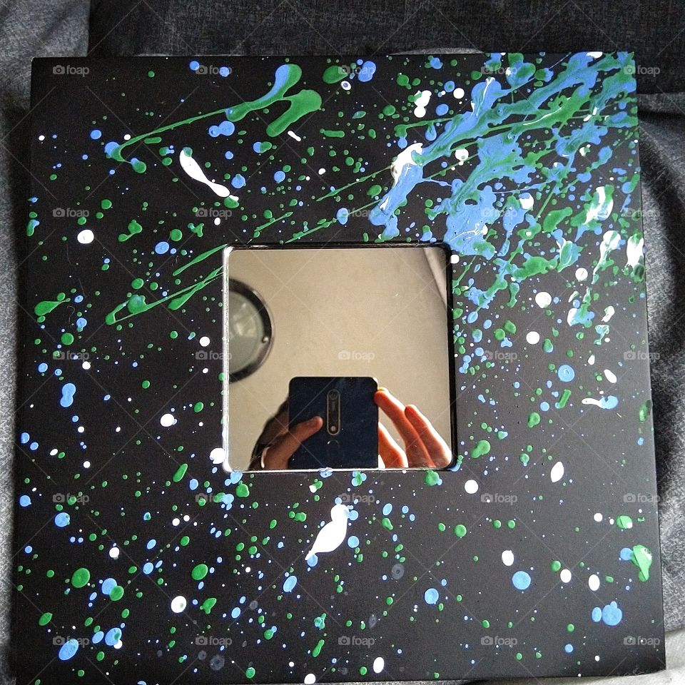 IKEA DIY mirror project