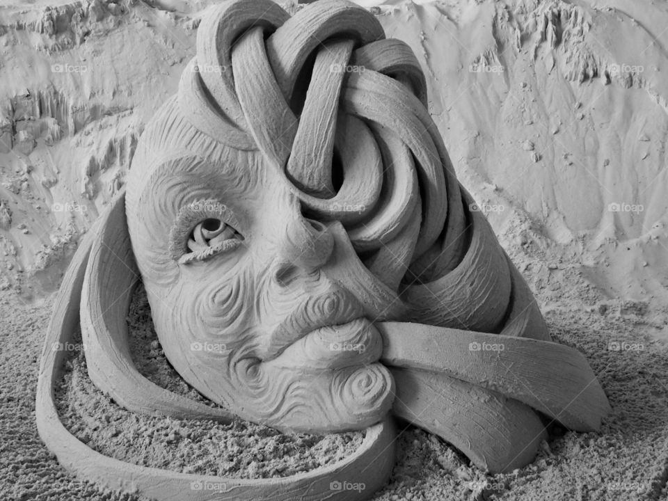 Sand sculpture 