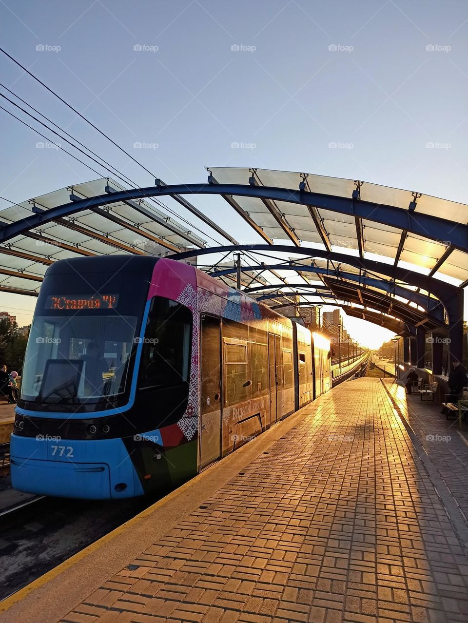 Commuting series: Public transport. Tram