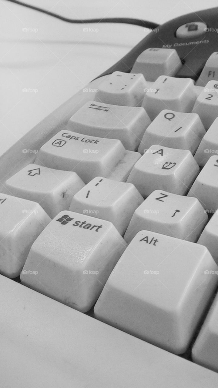 Technology computer in office