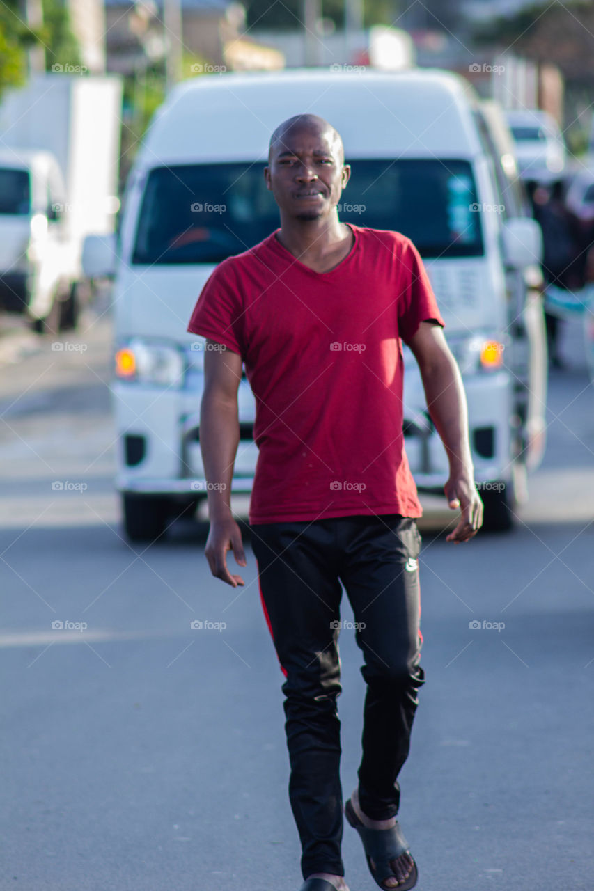 walking in the morning