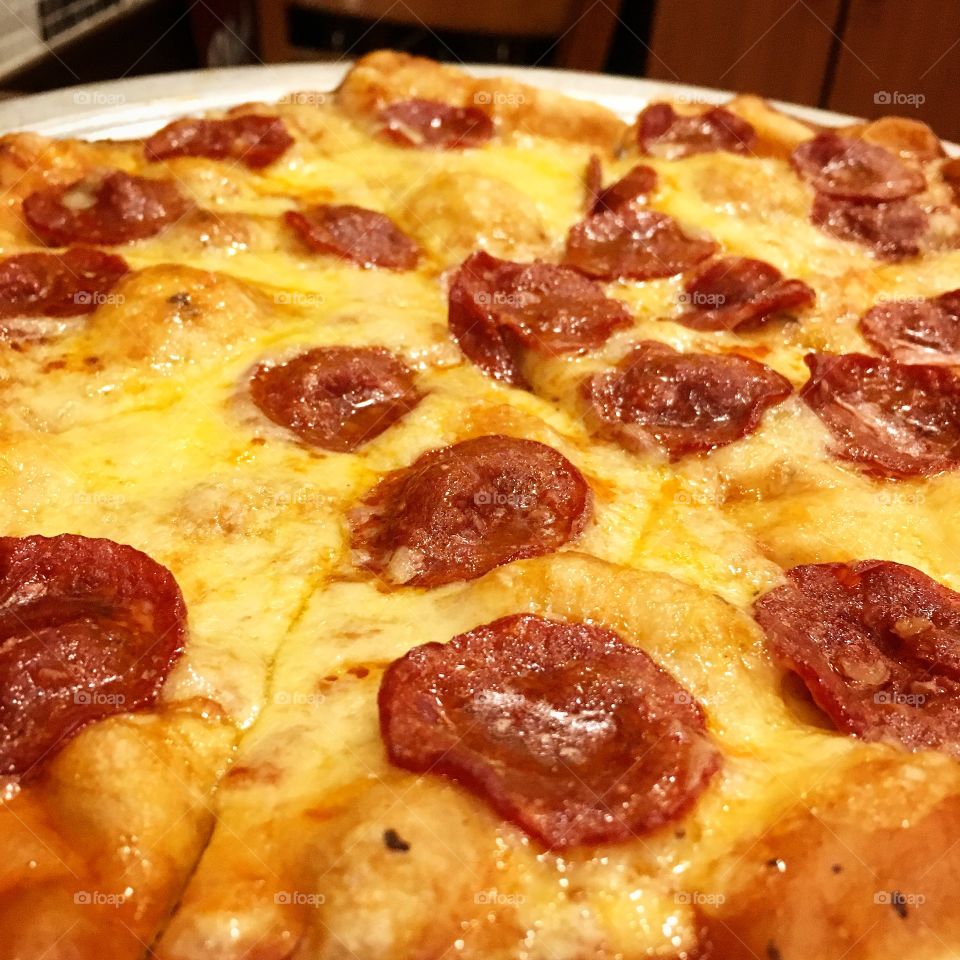 Pepperoni Pan Pizza by Shakey's