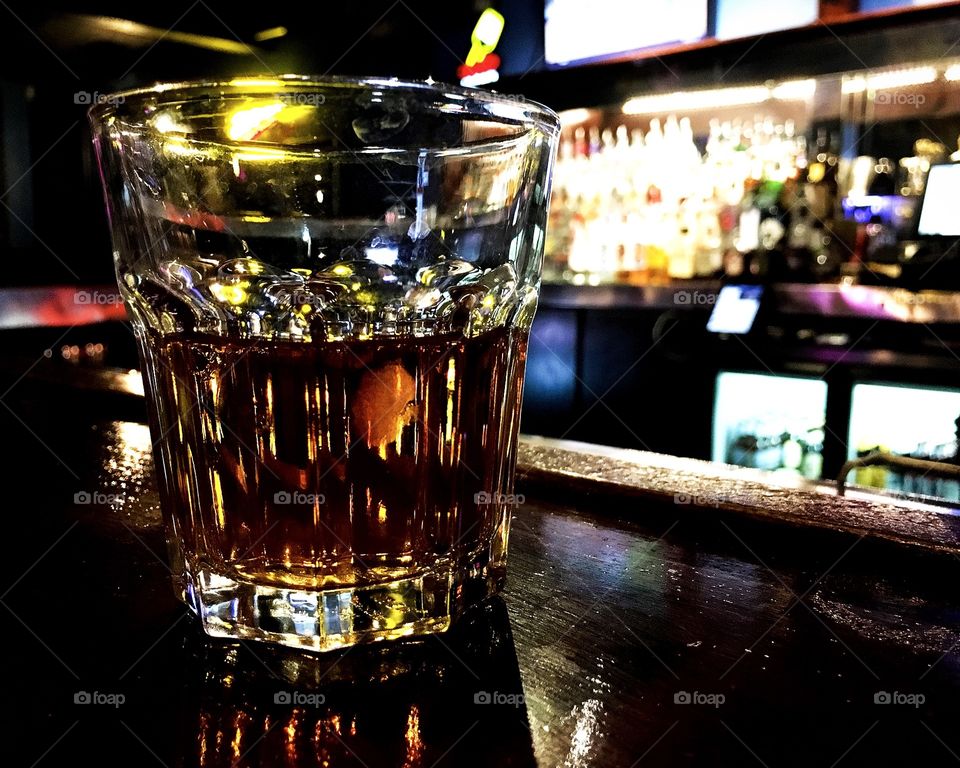 Reflecting over whiskey