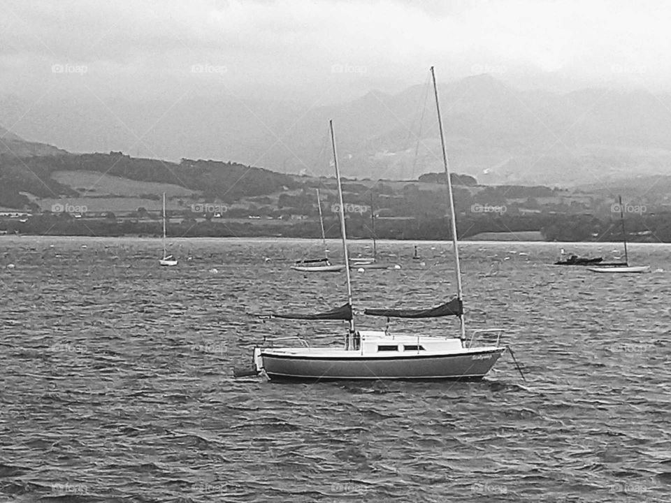 Yacht Of Anglesey.