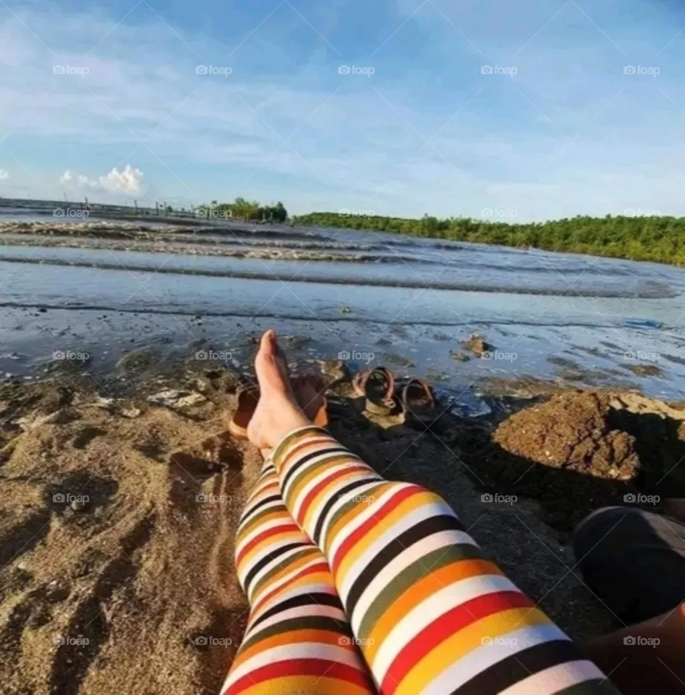 most beautiful and attractive view of the beach.