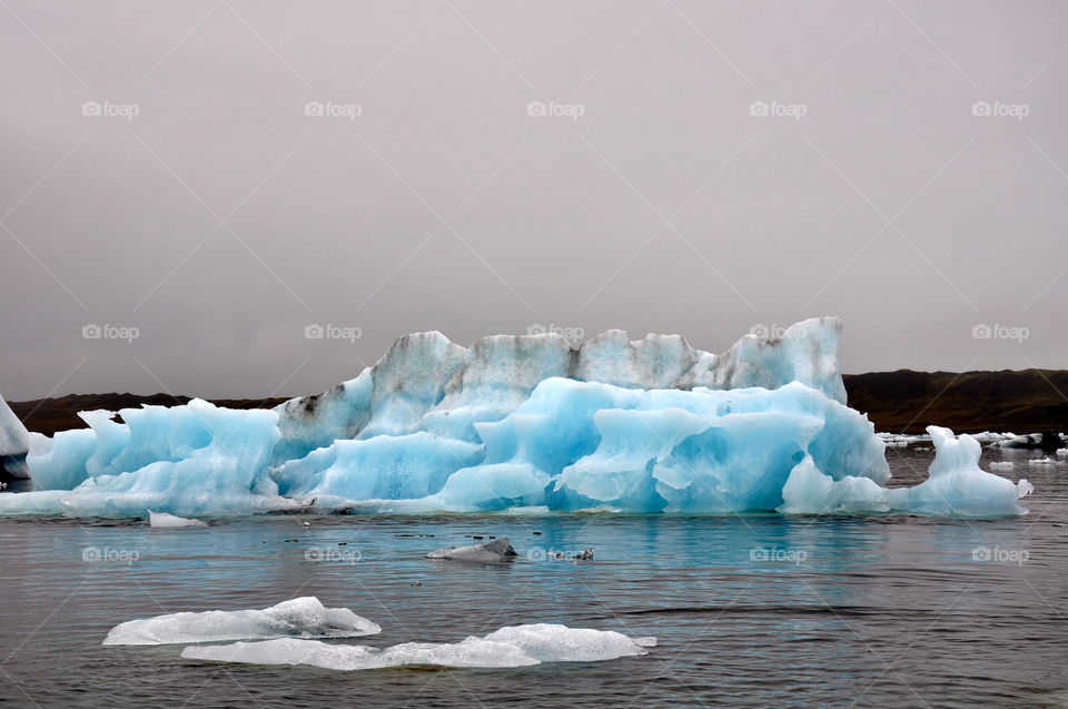 Iceberg, Ice, Water, Floating, Melting