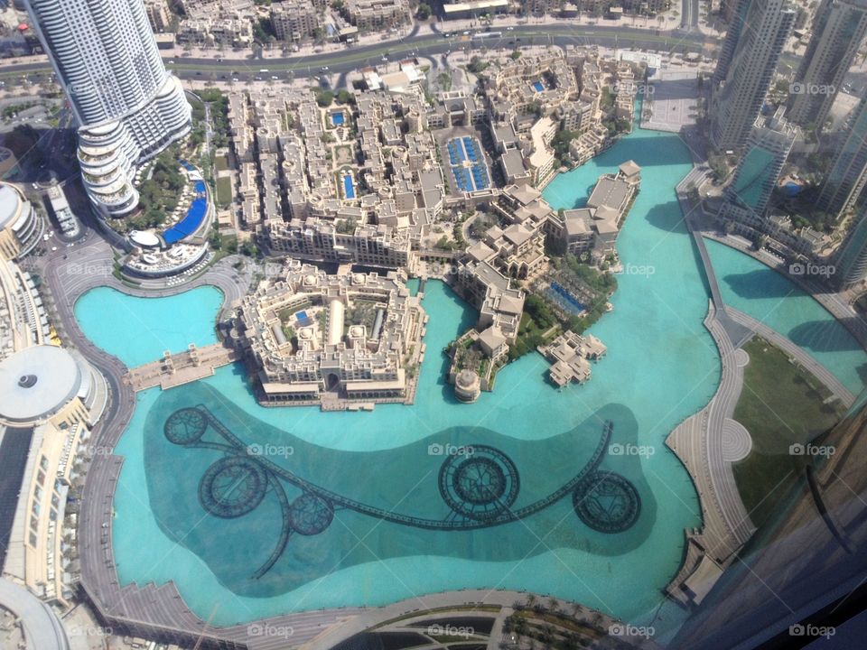 View from the 125th Floor, Burj Khalifa, Dubai