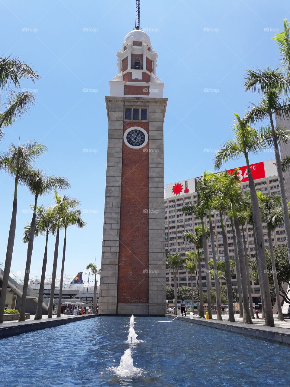 hong kong clock tower