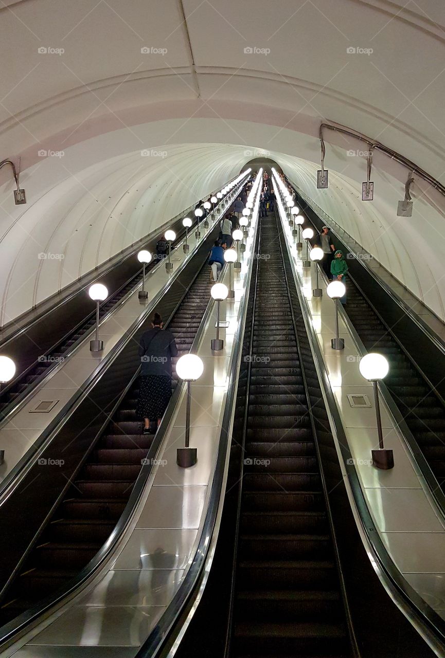 Metro station, Moscow - Russia