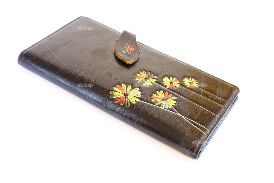 women leather wallet