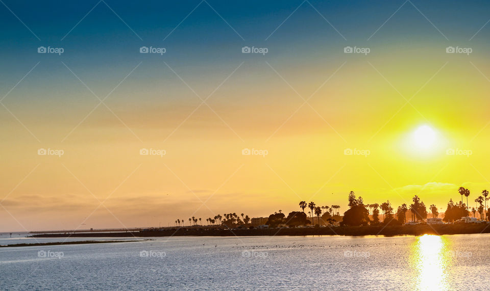Mission Bay, CA Sunset