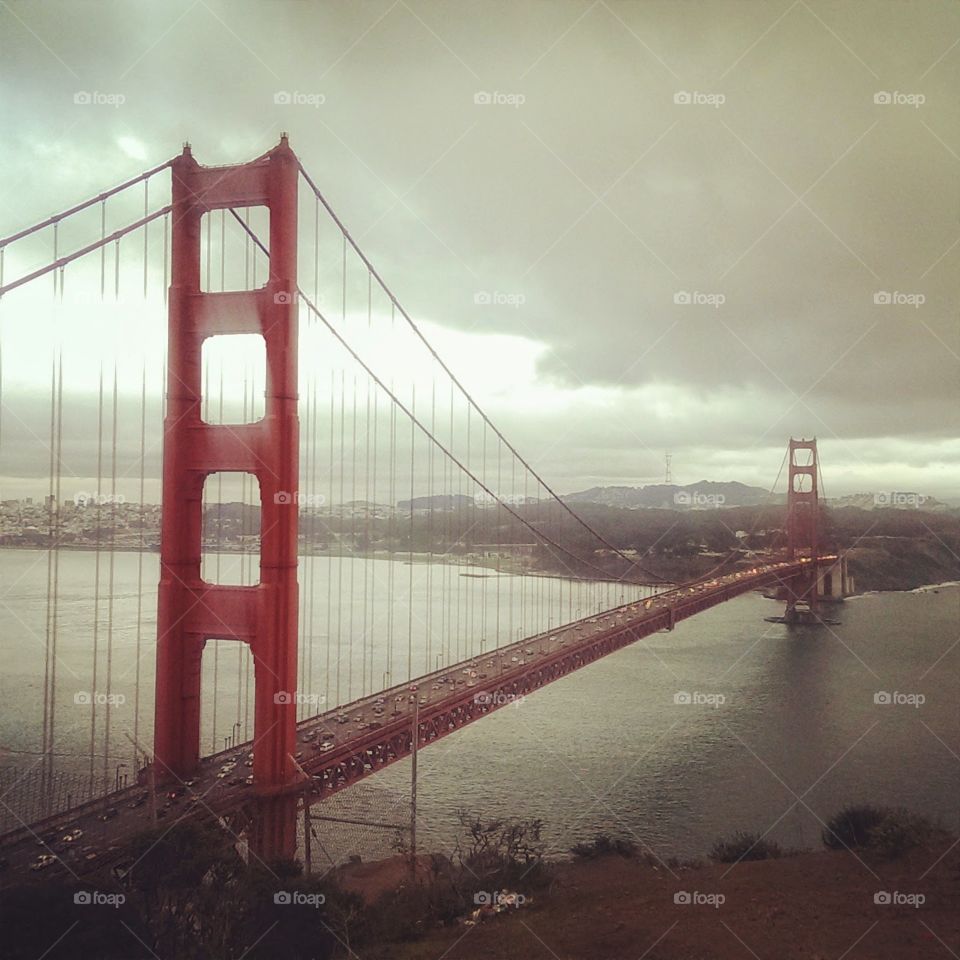 San Francisco. taken while touring SF's famous landmark