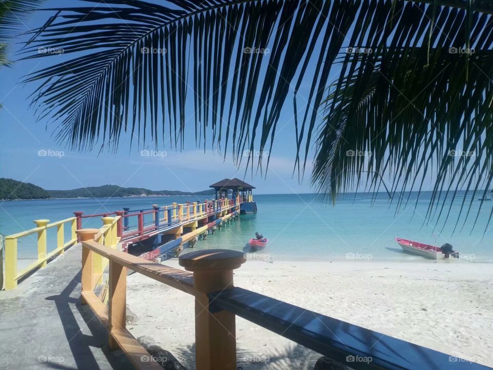 Island scenery
Pemandangan pulau
مشهد الجزيرة岛岸风光