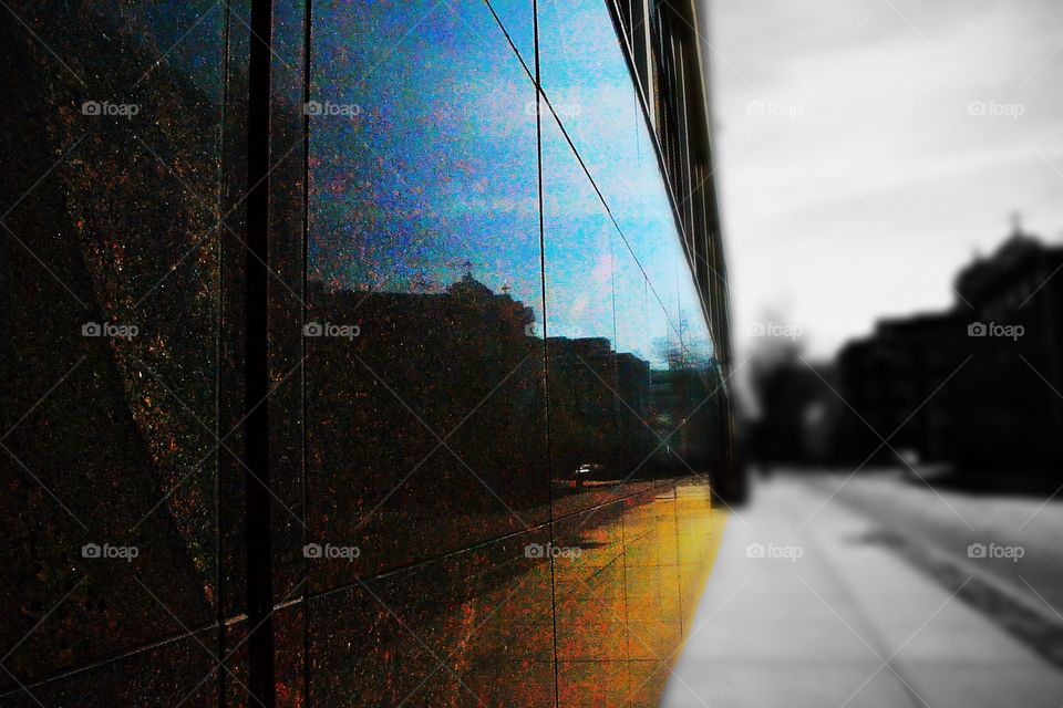 Abstract Color Reflection