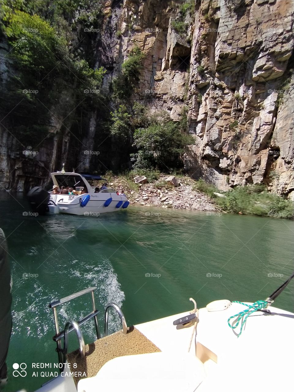 Passeio de lancha imagem maravilhosa