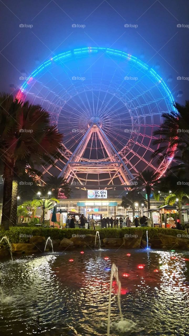 Foggy Ferris Wheel