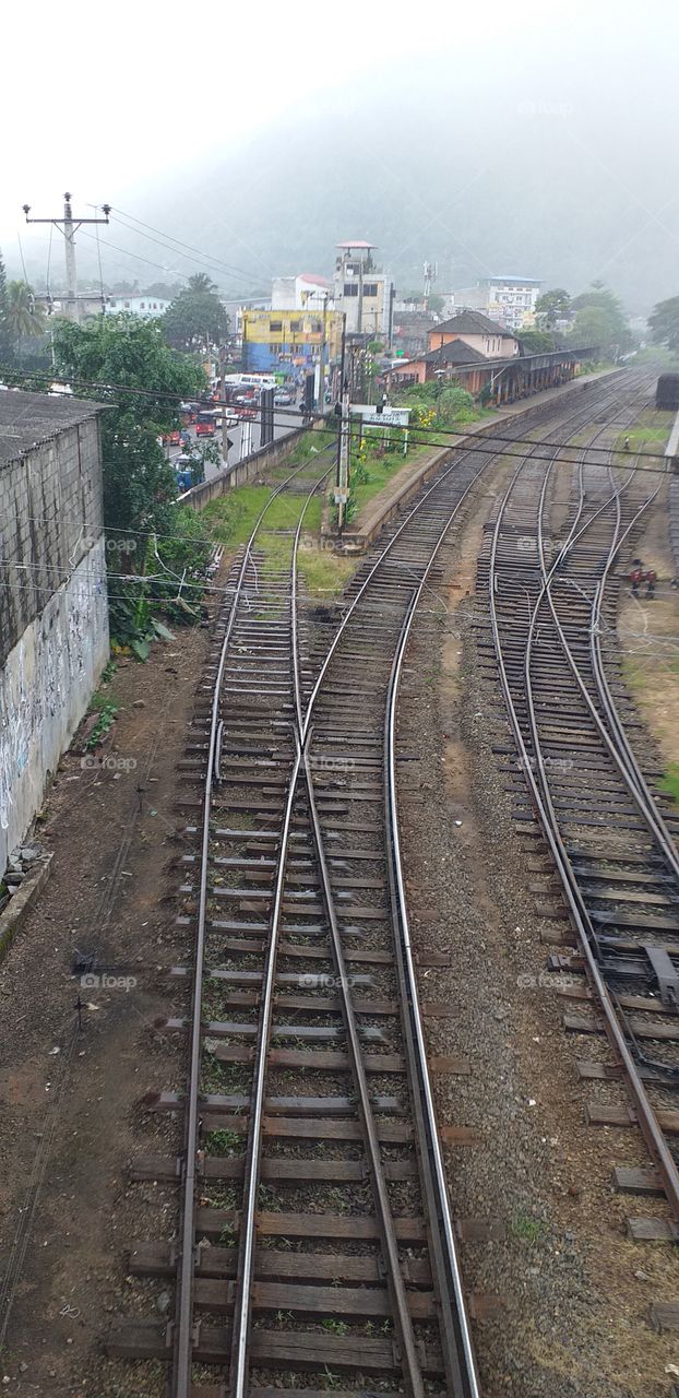 many railway junction in railway station