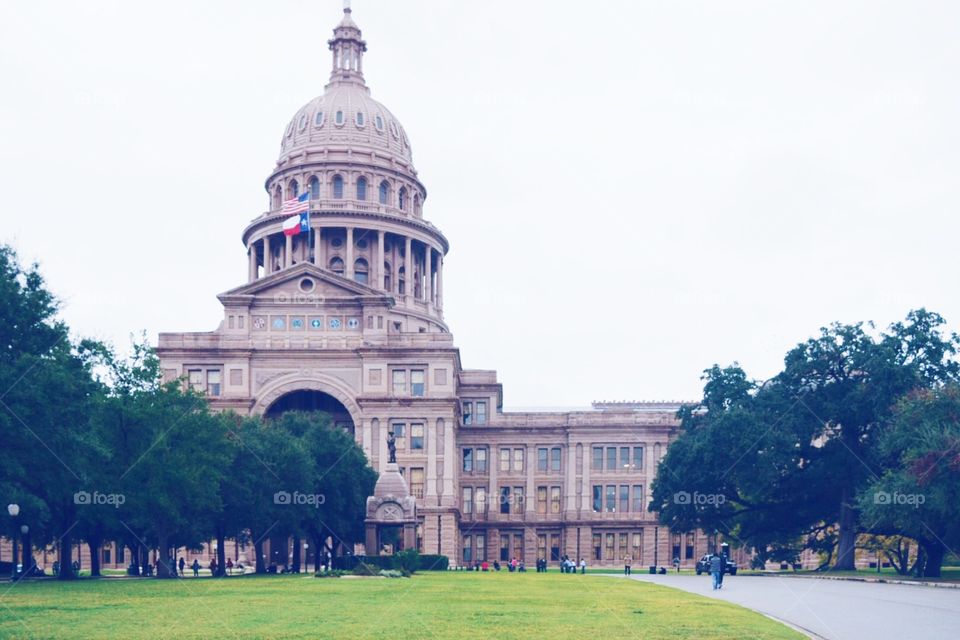 Capitol building in Austin 