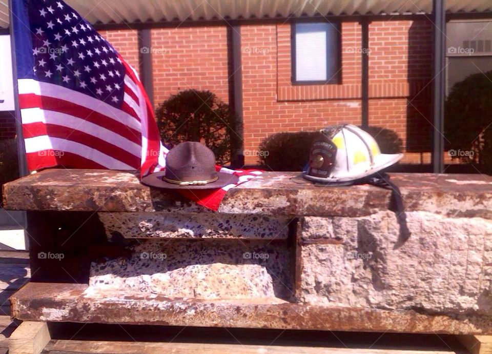 Steel from World Trade Center