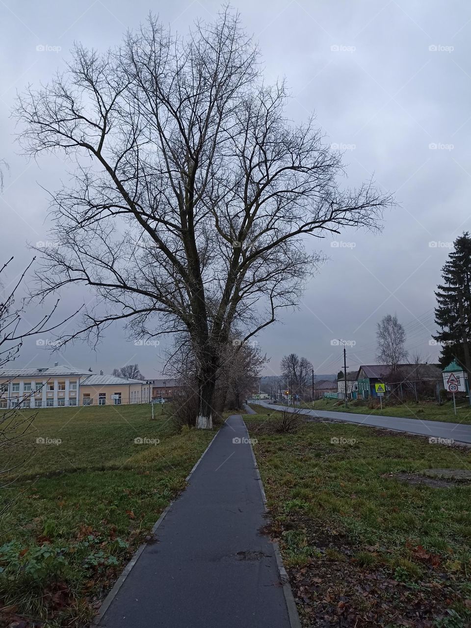 A walk through the Russian village