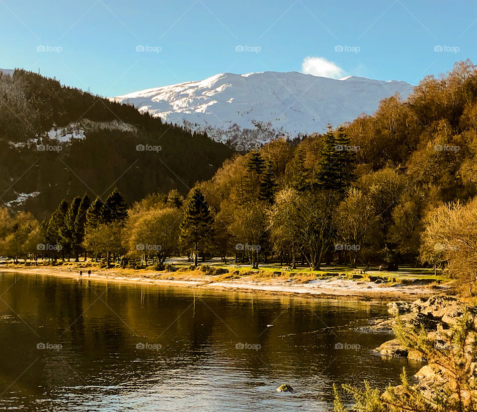 Snow Capped Mountain 