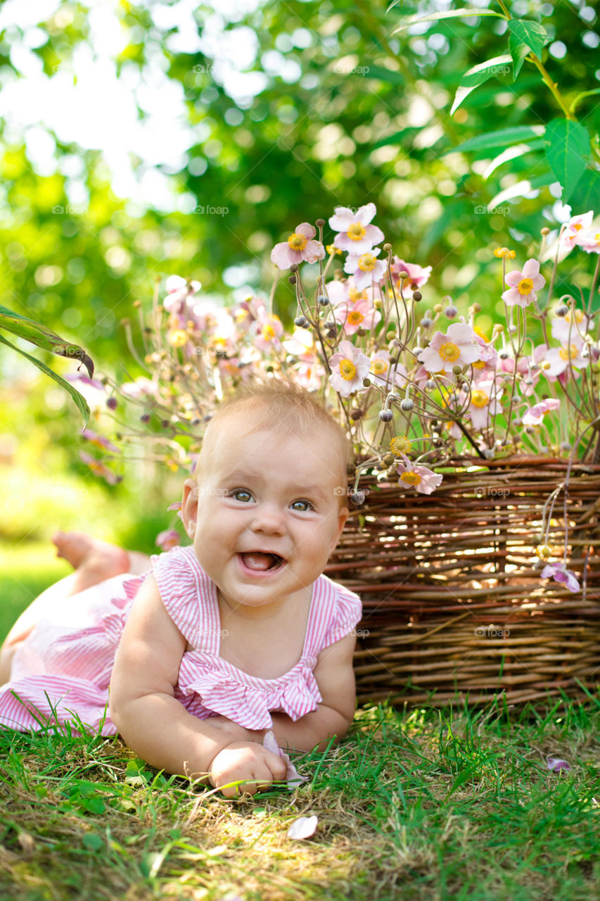 Child, Nature, Summer, Park, Grass