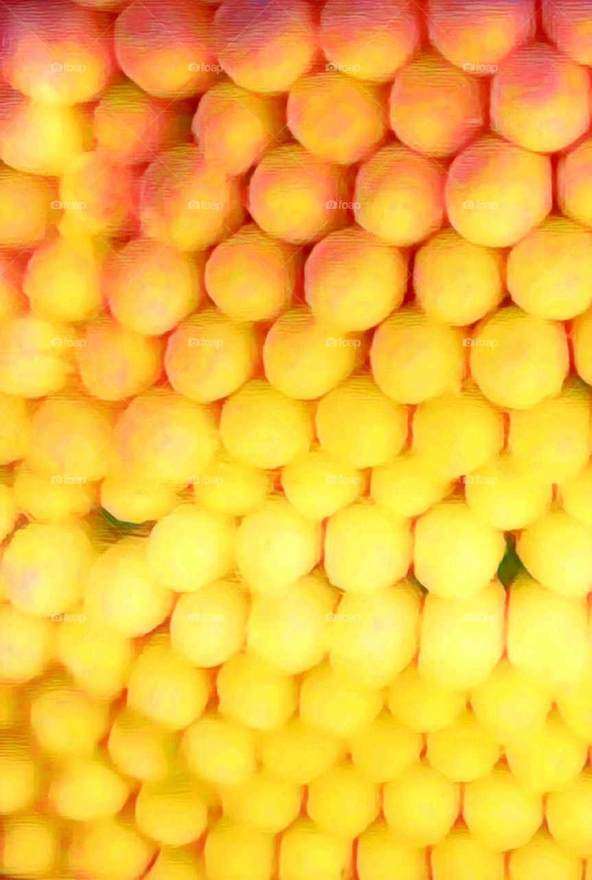 Multiple colored objects