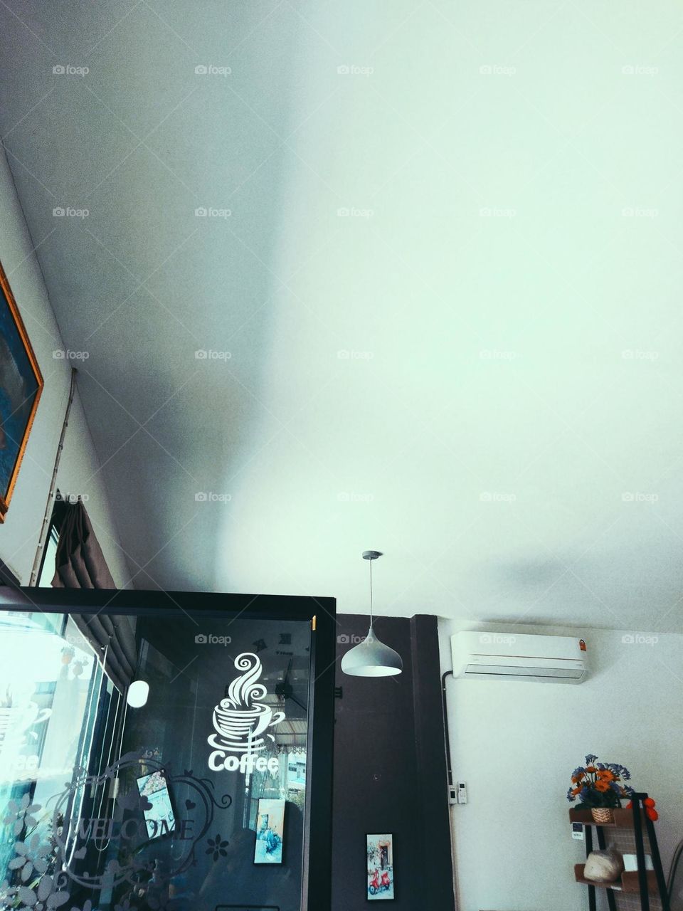 I like to photograph ceilings.