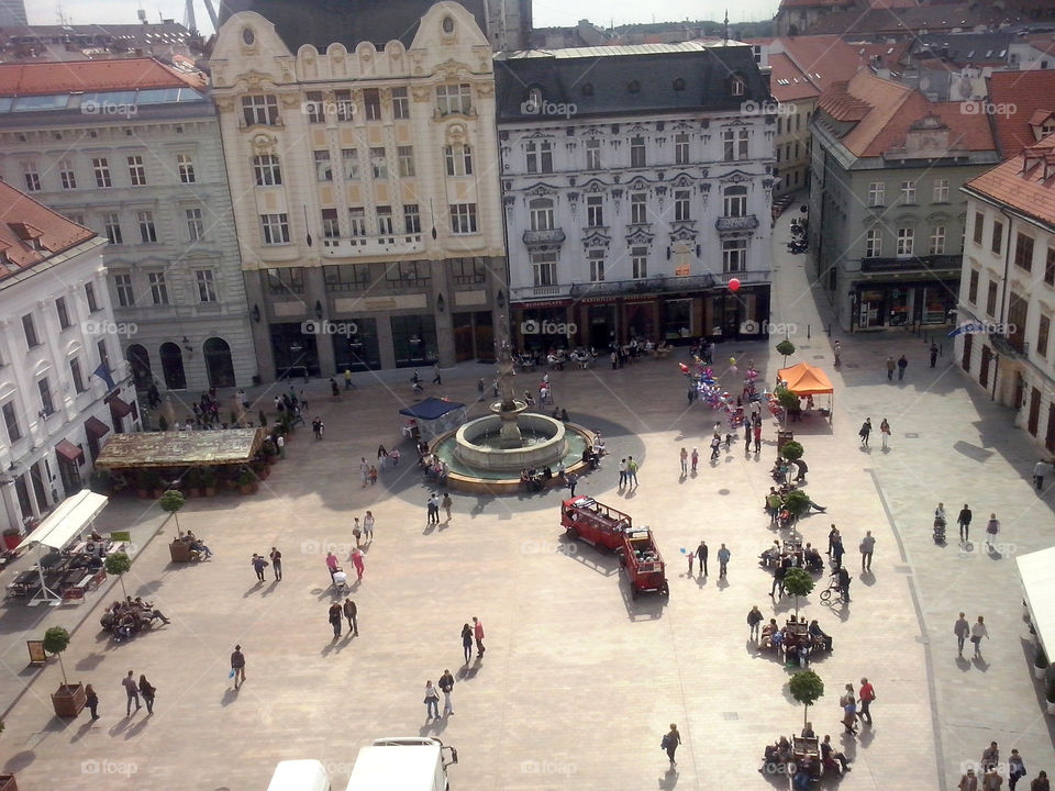 Bratislava main square