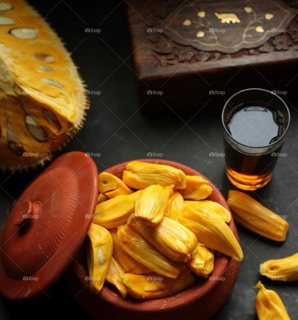 Sweet jackfruits..The official food of Kerala,Inda ...The big fruit