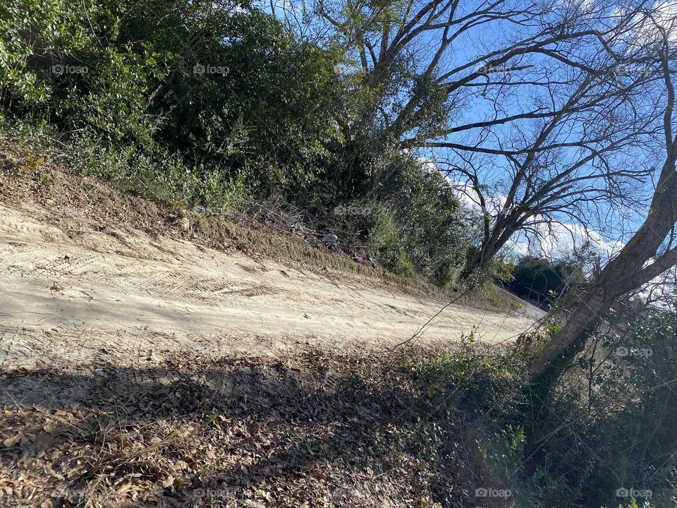 Walking down this dirt road 