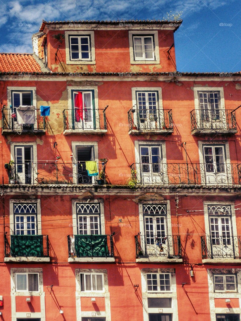 Windows in Lisbon, Portugal