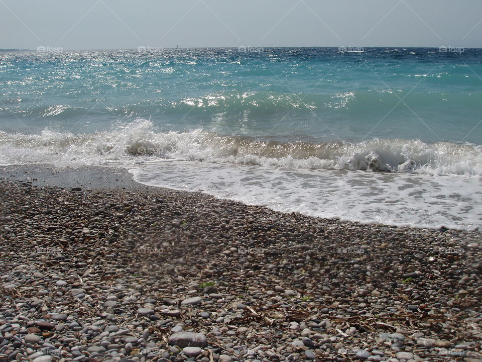 Beautiful waves - Greece