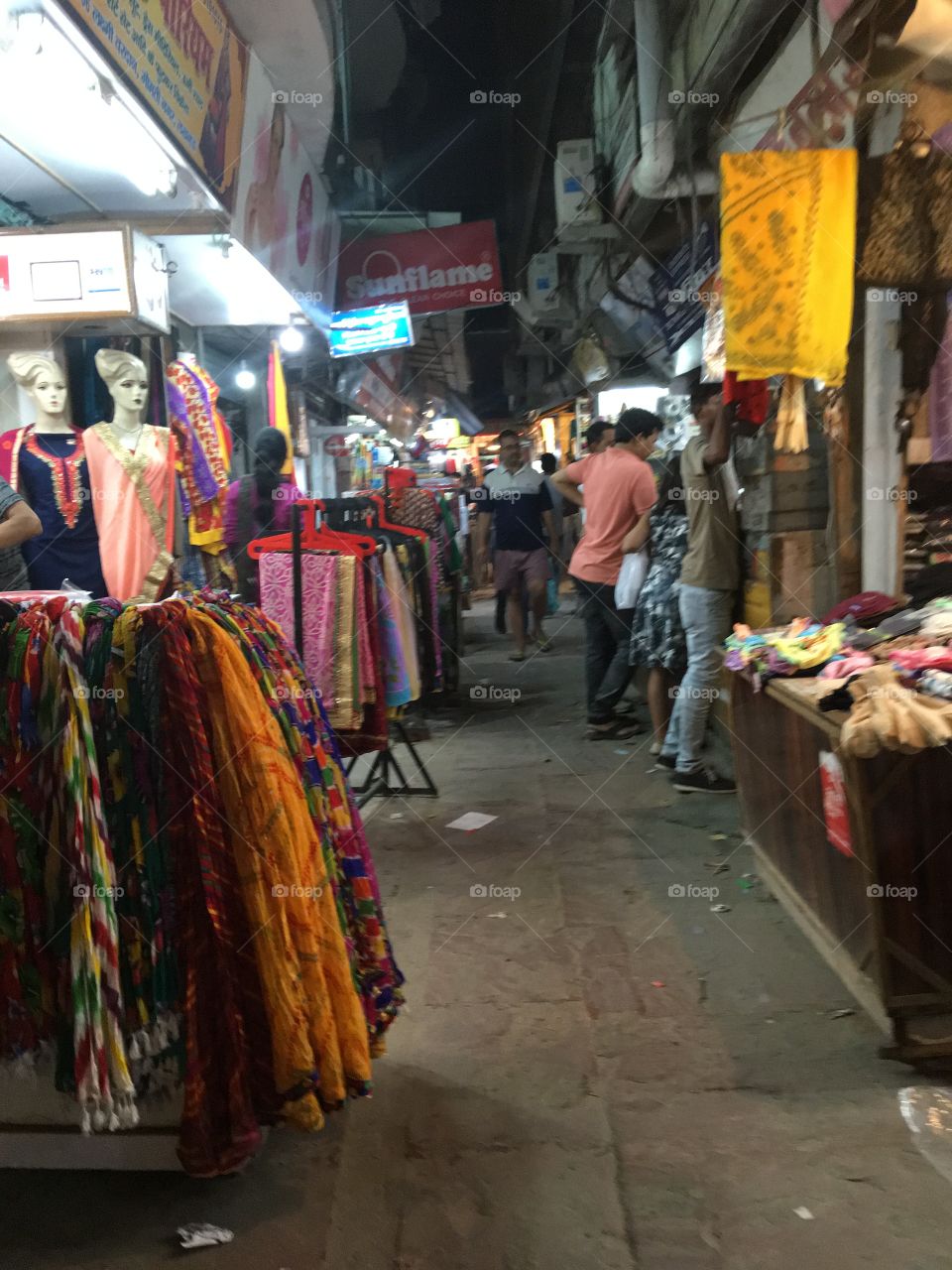 Market, Lucknow, india 