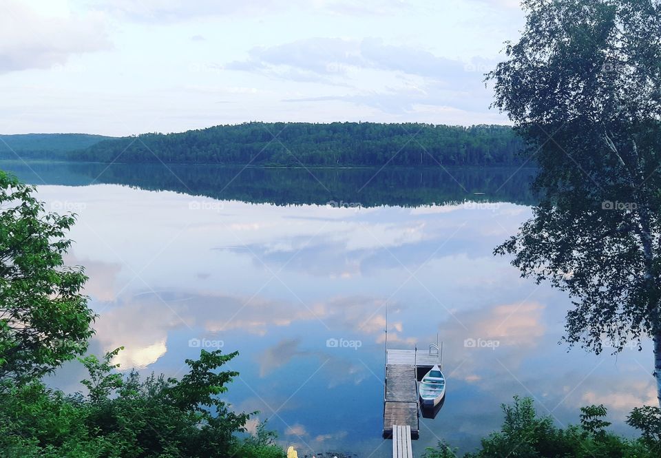 lake reflections