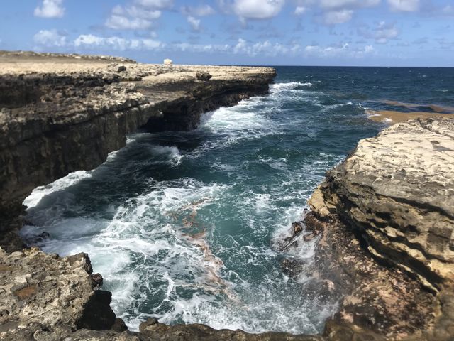 Devil’s bridge in Antigua