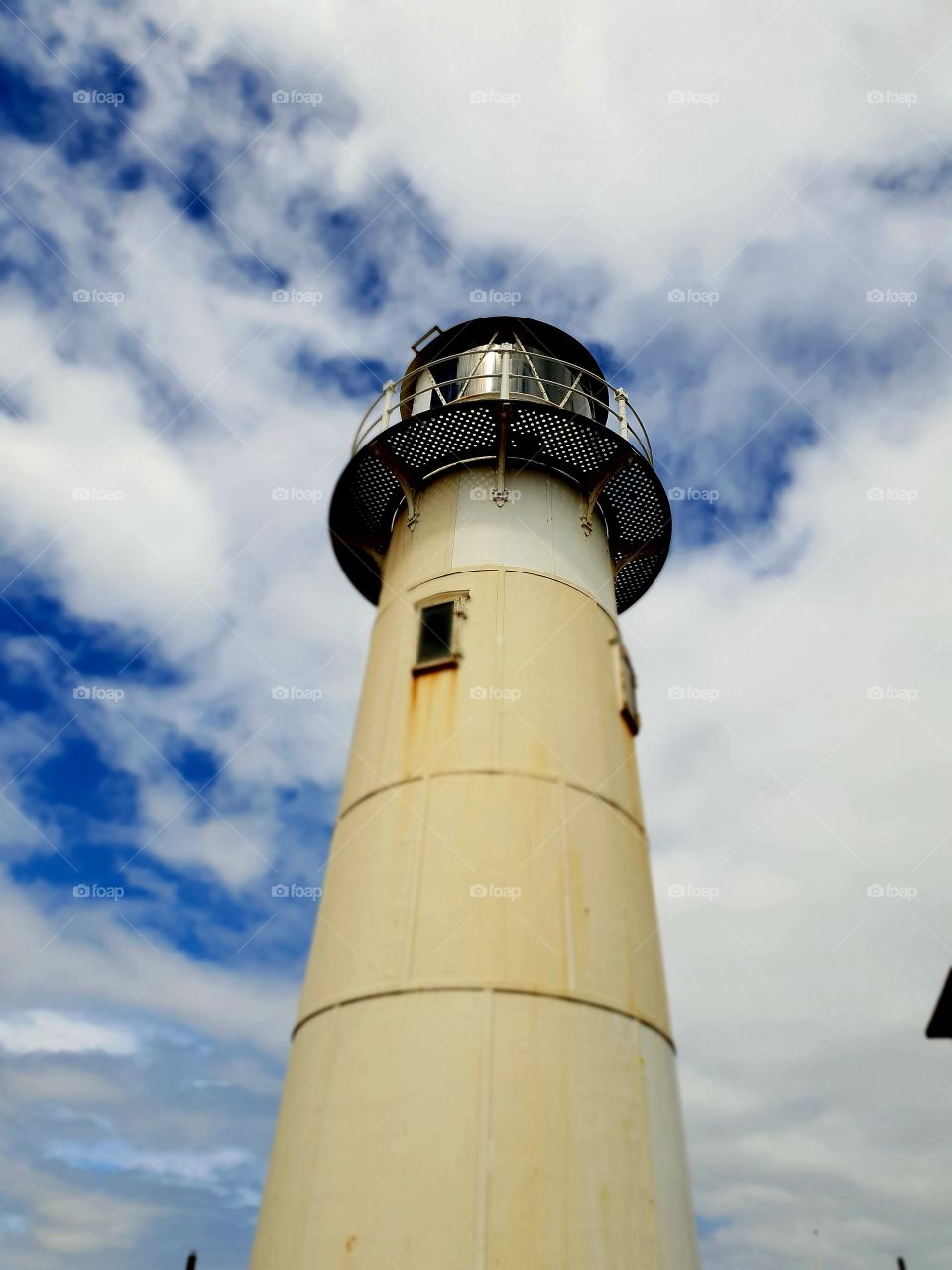 Lighthouse in the clouds