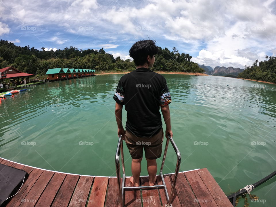 Chiao Lan Dam in Thailand Tourism