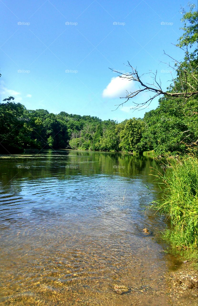 Water, Nature, No Person, Landscape, River