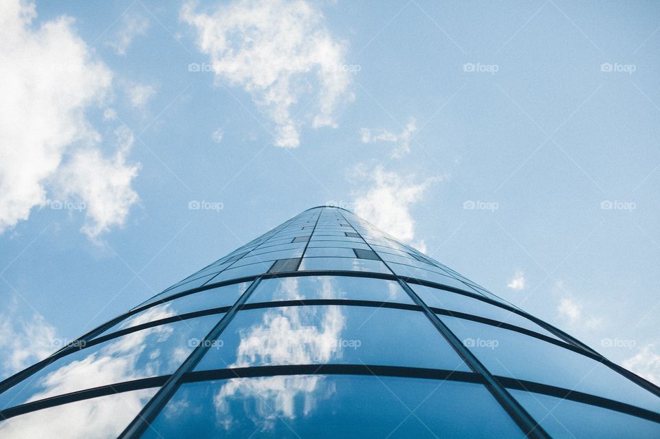 Sky, Architecture, No Person, Futuristic, Glass Items